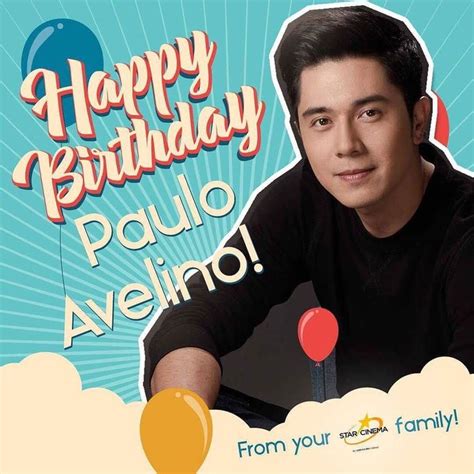 paulo avelino birthday
